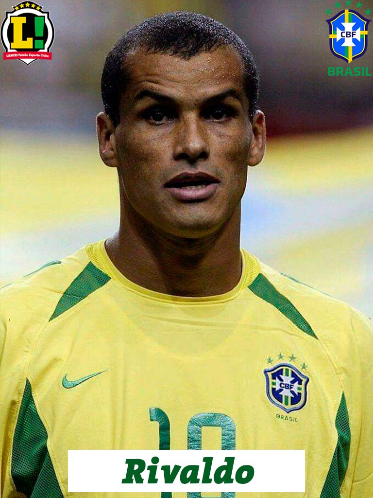 Rivaldo - 8,0 - Esteve sumido em boa parte da decisão, mas primeiro de seu pé esquerdo, e depois de seu raciocínio, saíram dois dos principais lances da história da Seleção Brasileira. 