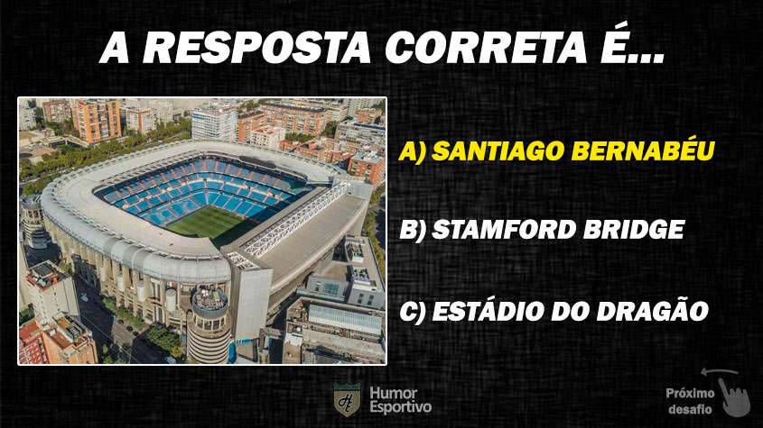 Resposta: Santiago Bernabéu (Espanha)