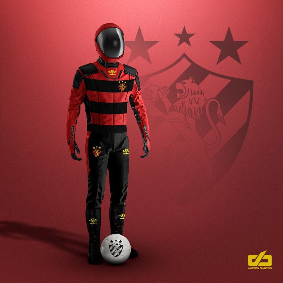 Clubes da Série A ganham uniformes contra pandemia: Sport