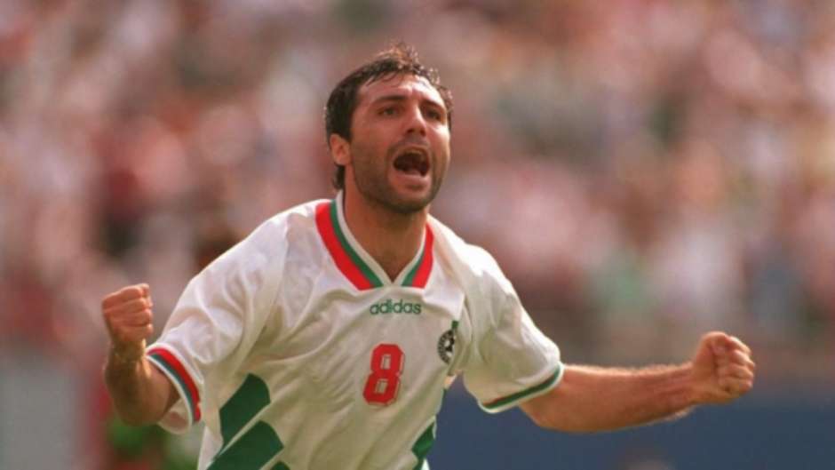 Hristo Stoichkov - O atacante explosivo e habilidoso guiou seu país ao quarto lugar na Copa dos Estados Unidos. Até aquele Mundial, a Bulgária tinha disputado cinco Copas e jamais havia vencido um jogo sequer.