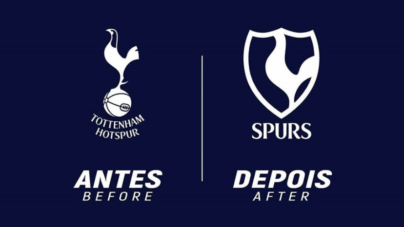 Redesenho de escudos de clubes de futebol: Tottenham