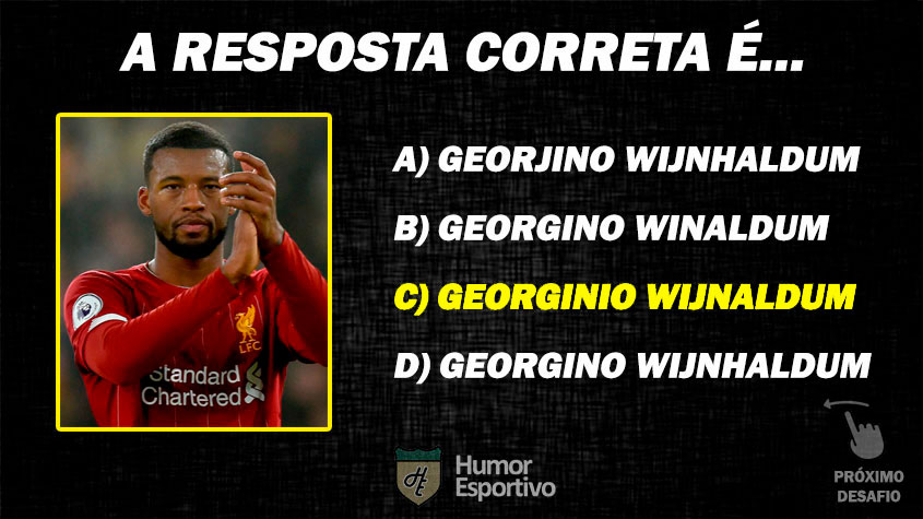 Resposta: Georginio Wijnaldum