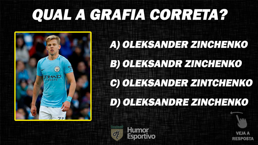 DESAFIO: Qual a maneira correta de escrever o nome do jogador?