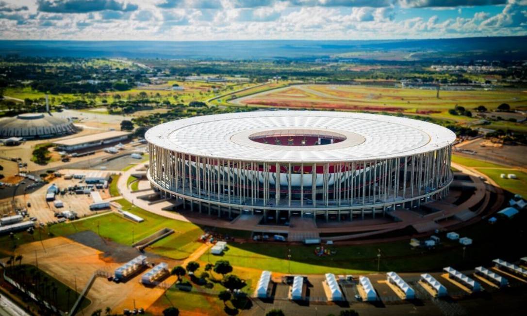 Estádio Mané Garrincha - Brasília, Brasil - Inscrito para a final da Sul-Americana de 2021, 2022 e 2023