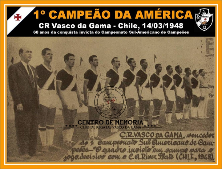 Após um jogo acirrado e nervoso (no qual o histórico goleiro Barbosa defendeu um pênalti), o Vasco garantiu o empate em 0 a 0 contra "La Maquina" River Plate e se sagrou campeão da competição. Décadas depois, a diretoria cruz-maltina pleiteou na Conmebol que a competição tivesse seu nível equiparado ao da conquista da Copa Libertadores. Em ata divulgada em 29 de abril de 1996, o Comitê Executivo da entidade anunciou que " após analisar o pedido, resolveu aceitar o reconhecimento do êxito esportivo e à sua verdade histórica". Além disto, frisou que em 1997 o Vasco passaria a ter o direito de disputar a Supercopa dos Campeões da Libertadores.