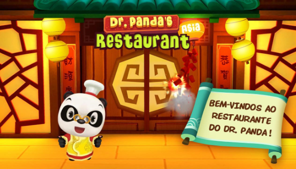 5 – Little Panda Restaurant: “O jogo é voltado para o público infantil, no qual você deve ajudar Mimi a preparar todas as refeições e atender os clientes da floresta que chegam cheios de fome. O cardápio é extenso, contendo de uma simples omelete a um prato com lulas muito sofisticado. A cada cliente satisfeito, você recebe uma quantia em dinheiro para comprar novos pratos e aumentar seu público.”