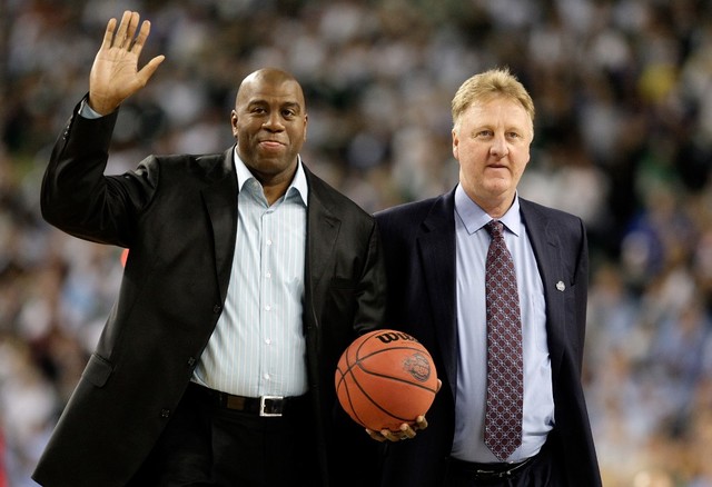 Larry Bird x Magic Johnson 