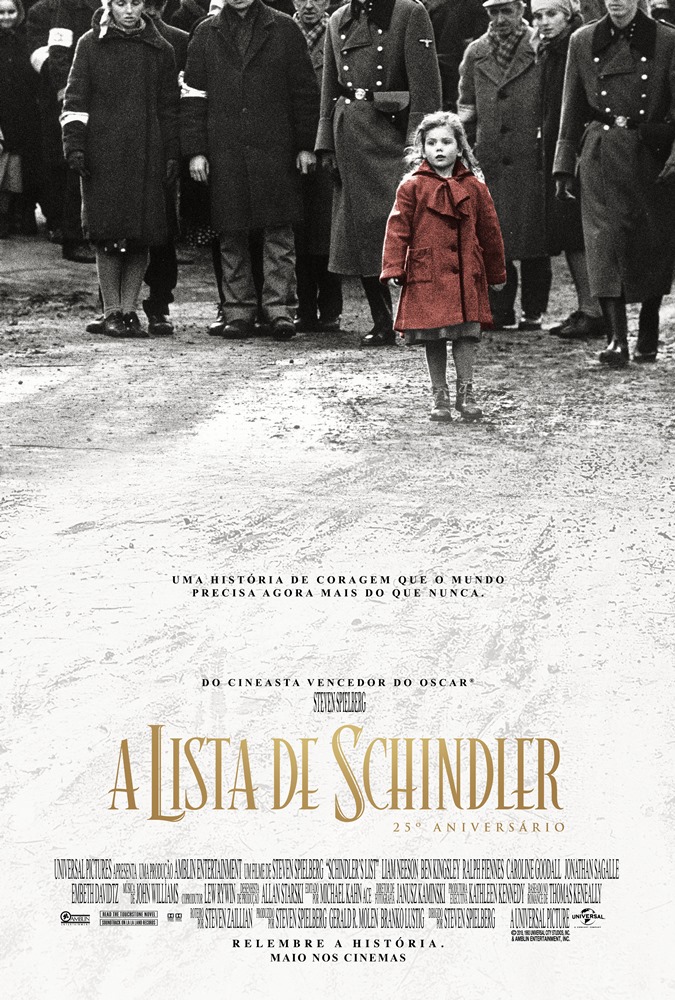 "A Lista de Schindler", filme de Steven Spielberg sobre a história de um empresário alemão que salvou milhares de judeus do Holocausto, ganhou sete estatuetas do Oscar. Outro filme bastante premiado foi "Jurassic Park", também com direção de Spielberg, venceu outras três.