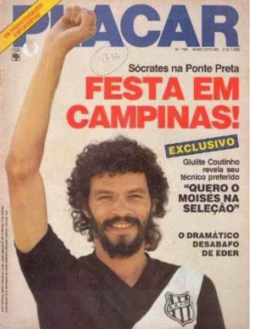 O ano era 1975 e Sócrates desembarcava no Brasil para jogar na Ponte Preta. Estava tudo certo para que o Doutor, que estava na Fiorentina, atuasse na Macaca. Porém, questões burocráticas atrapalharam na chegada do meia e o negócio acabou não se concretizando.