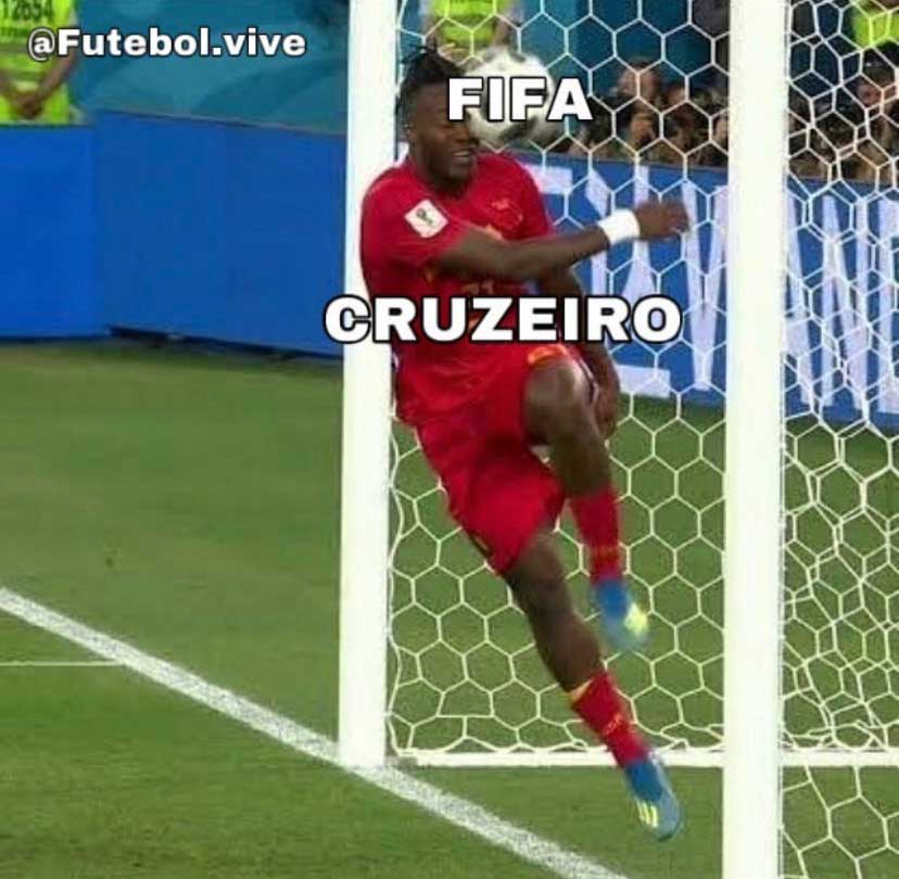 Punido pela Fifa devido ao não pagamento do empréstimo do volante Denilson, Cruzeiro não foi perdoado nas redes sociais