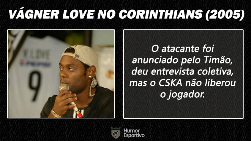 Contratações 'fail' do futebol brasileiro: Vágner Love no Corinthians