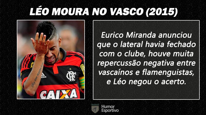 Contratações 'fail' do futebol brasileiro: Léo Moura no Vasco