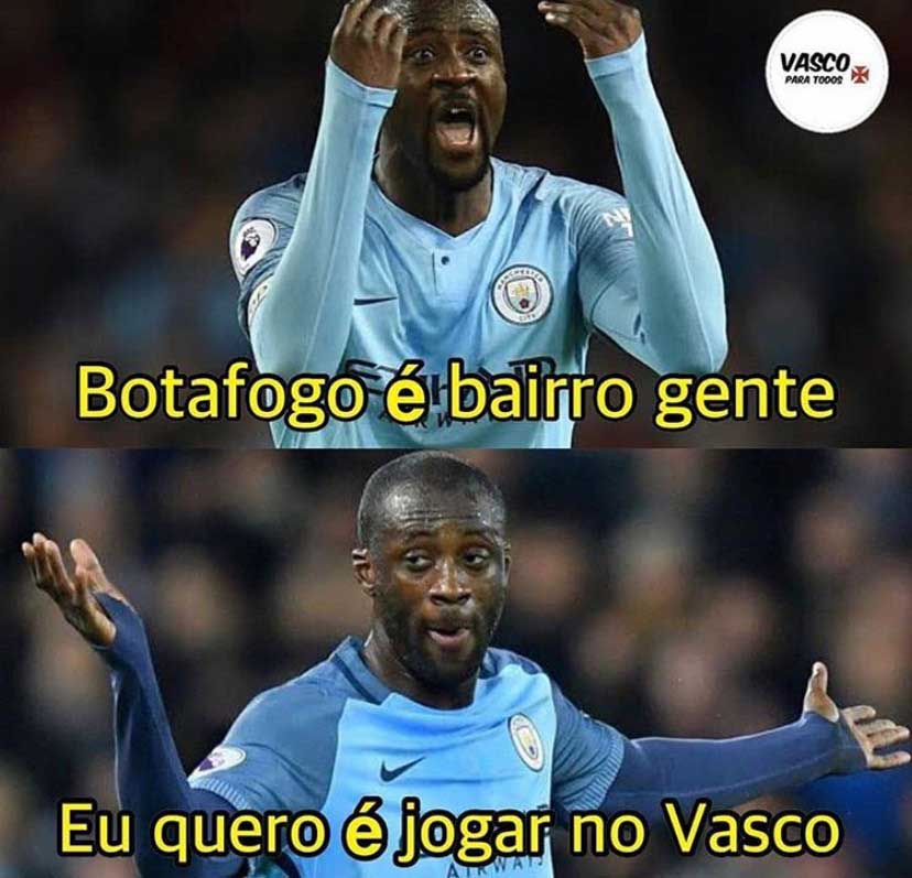 "Anunciado" por candidato à presidência do Vasco, Yaya Touré virou protagonista de memes entre clubes cariocas