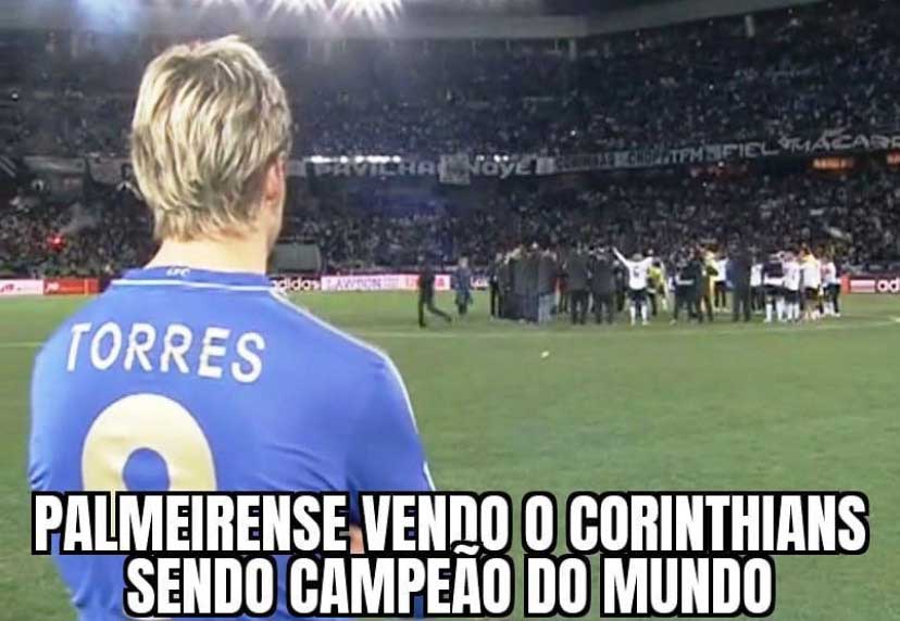 Torcedores do Corinthians fazem memes após reprise do título do Mundial de 2012 sobre o Chelsea