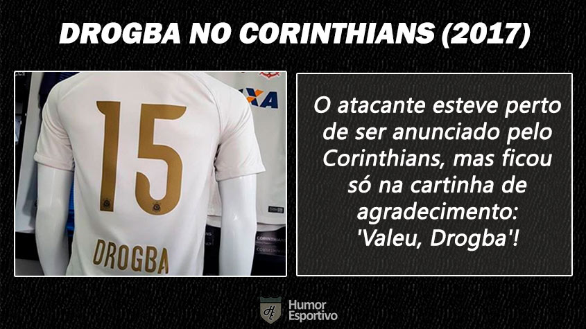 Contratações 'fail' do futebol brasileiro: Drogba no Corinthians