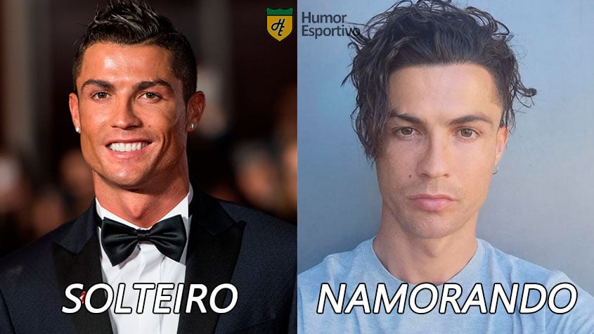 Internautas fazem memes com foto postada por Cristiano Ronaldo mostrando o novo corte de cabelo