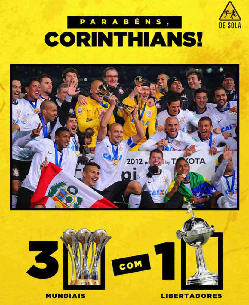 Torcedores do Corinthians fazem memes após reprise do título do Mundial de 2012 sobre o Chelsea