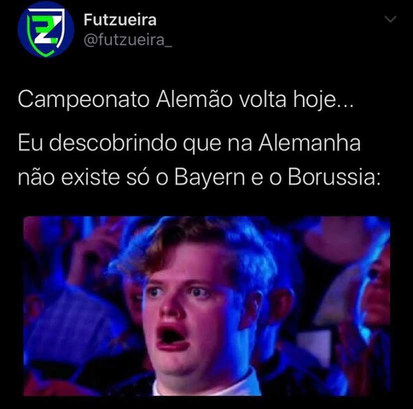 Internautas comemoram retorno da Bundesliga e fazem memes com vitória por 4 a 0 do Borussia sobre o Schalke 04