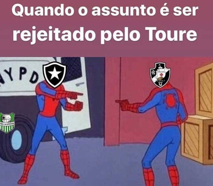 Yaya desiste do Vasco e rivais não perdoam nos memes