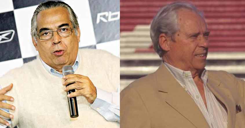 Eurico Miranda e Antônio Soares Calçada, ambos mortos no ano passado, são dois dos personagens mais importantes da política do Vasco. Já estiveram em lados opostos e paralelos em diferentes oportunidades. Em 1985, Calçada derrotou Eurico na eleição, mas convidou o rival para a vice-presidência de futebol, num gesto conhecido até hoje como de pacificação interna.