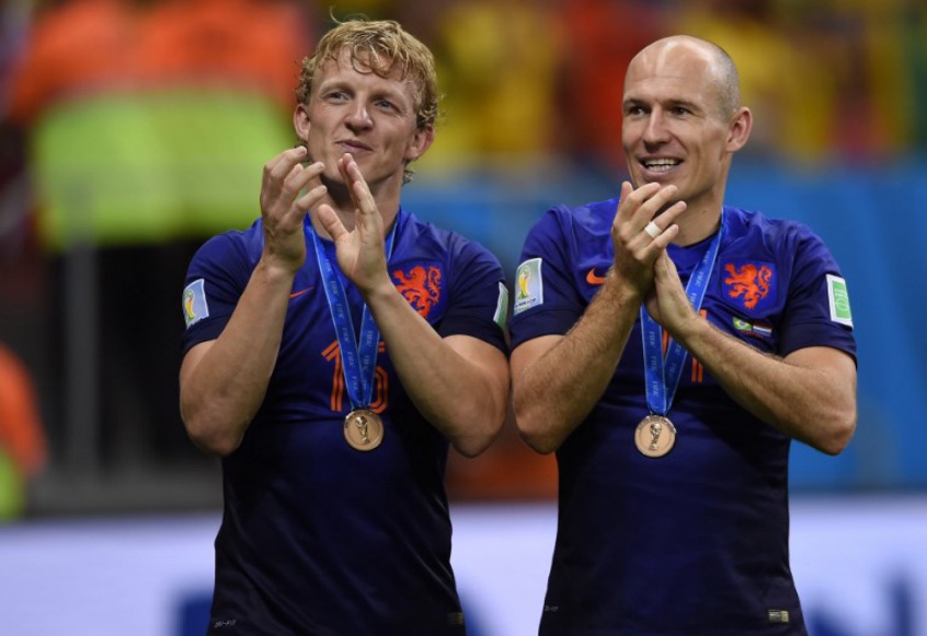 Em 2014, Robben foi um dos principais do Mundial do Brasil - inclusive, há quem diga que ele mereceu mais o prêmio de melhor da competição do que Lionel Messi, mas a Holanda bateu na trave novamente: terceiro lugar