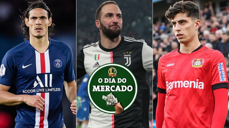 A pandemia do novo coronavírus paralisou o futebol ao redor do mundo, mas o mercado de transferências continua agitado. Edinson Cavani pode retornar ao futebol italiano, Norte-americanos seguem de olho em atacante argentino e o destino da joia Kai Havertz. Confira essas e outras notícias do mercado da bola da manhã desta quinta