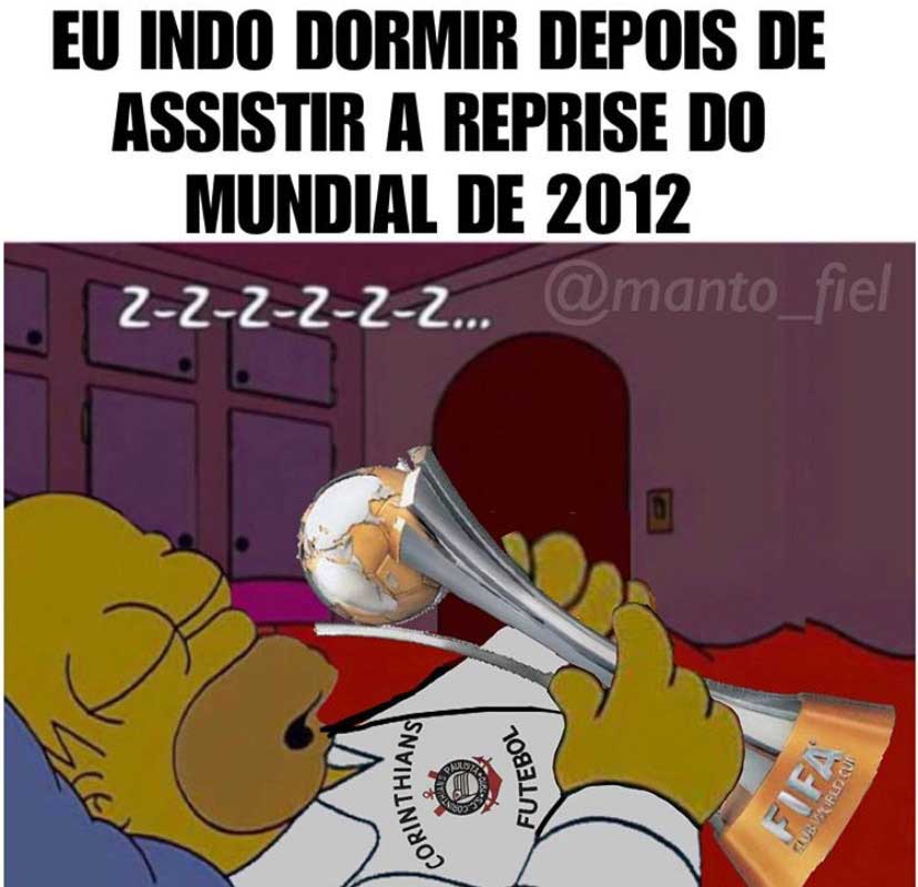 Torcedores do Corinthians fazem memes após reprise do título do Mundial de 2012 sobre o Chelsea