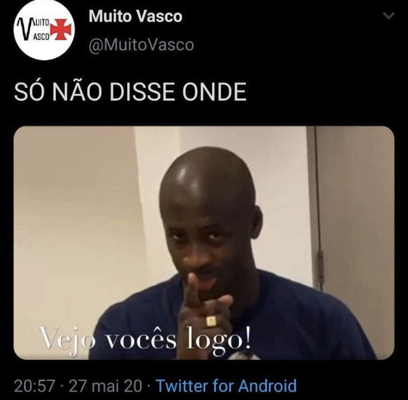 Yaya desiste do Vasco e rivais não perdoam nos memes