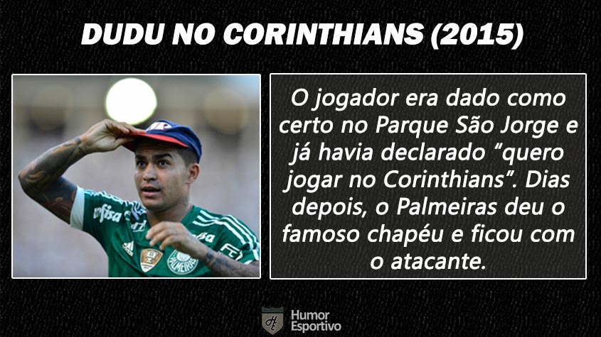 Contratações 'fail' do futebol brasileiro: Dudu no Corinthians