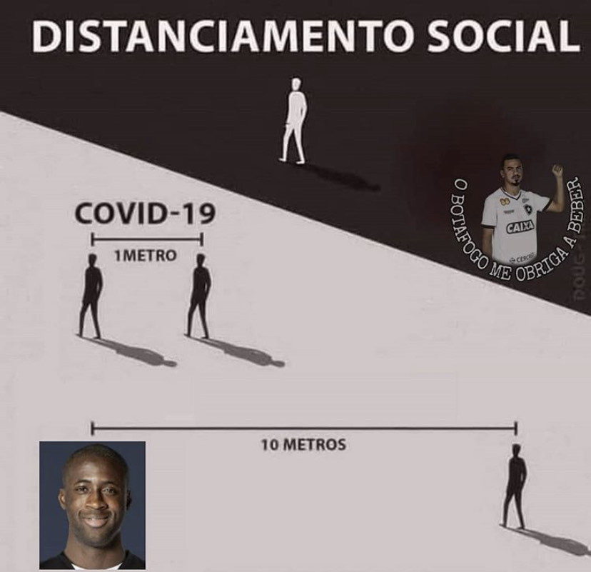 Yaya desiste do Vasco e rivais não perdoam nos memes