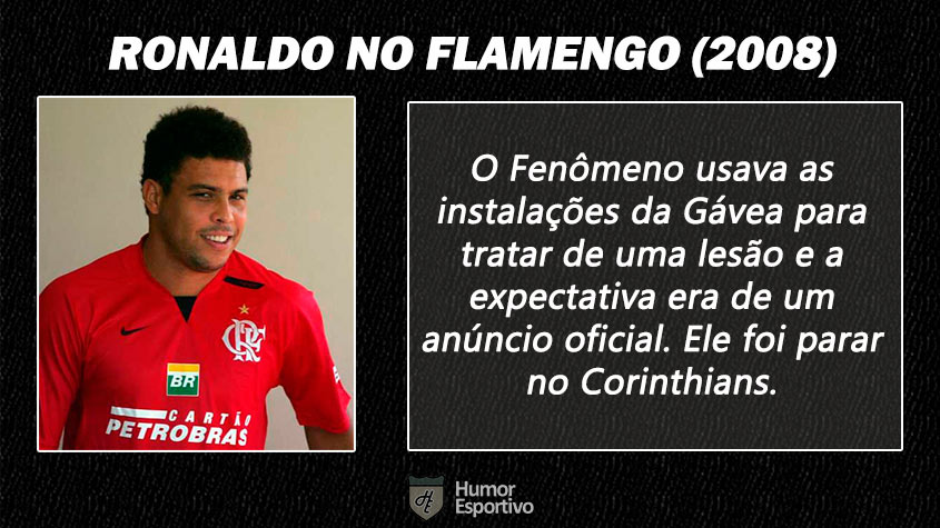 Contratações 'fail' do futebol brasileiro: Ronaldo Fenômeno no Flamengo