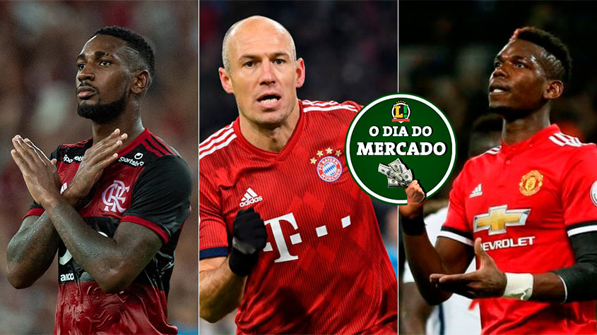 A pandemia do novo coronavírus paralisou o futebol ao redor do mundo, mas o mercado de transferências continua agitado. O meia Gerson, do Flamengo, segue cobiçado na Europa, o Botafogo está de olho em craque holandês e Paul Pogba pode voltar ao futebol italiano. Confira essas e outras notícias do mercado da bola desta quarta.