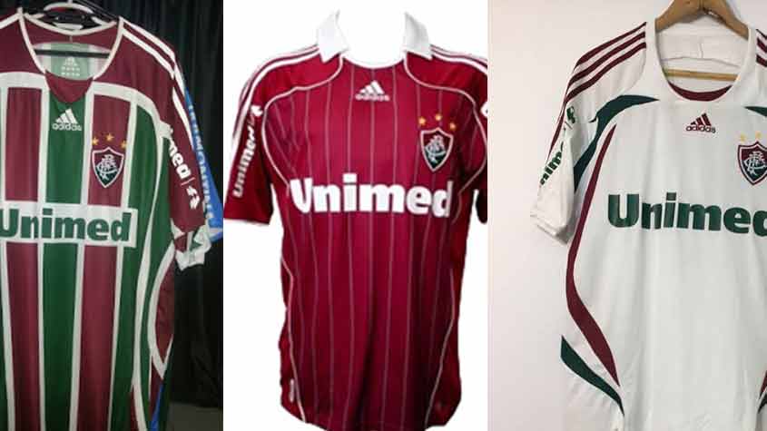 Coleção das camisas para a temporada de 2007