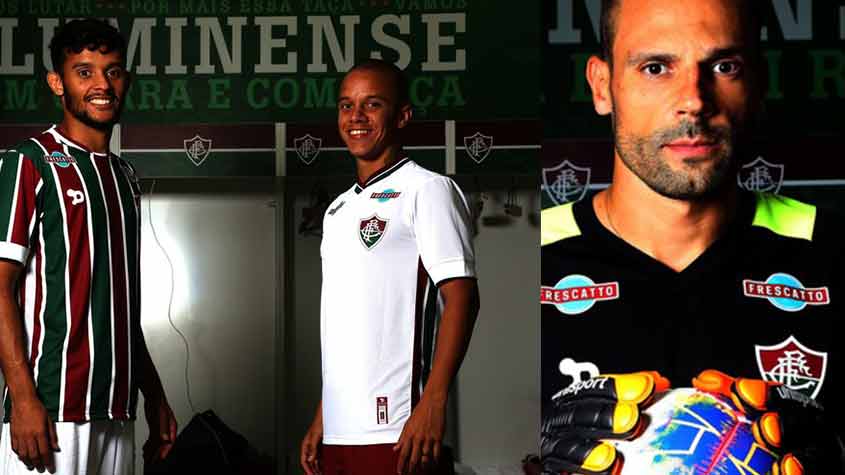 Coleção das camisas para a temporada de 2016