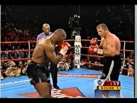 Mike Tyson venceu o sul-africano Francois Botha por nocaute no quinto assalto no dia 16 de janeiro de 1999, em Las Vegas. Foi a primeira apresentação do ex-campeão mundial desde que ele teve a licença cassada por ter mordido as orelhas de Evander Holyfield, em junho de 1997.