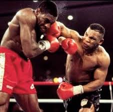 No dia 16 de março de 1996, Tyson nocauteou o britânico Frank Bruno no terceiro round, em Las Vegas, e recuperou o cinturão dos pesados do Conselho Mundial de Boxe (WBC).