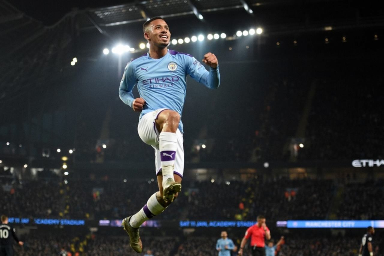 Gabriel Jesus - Posição: atacante - Clube em 2019: Manchester City - Clube em 2021: Manchester City.