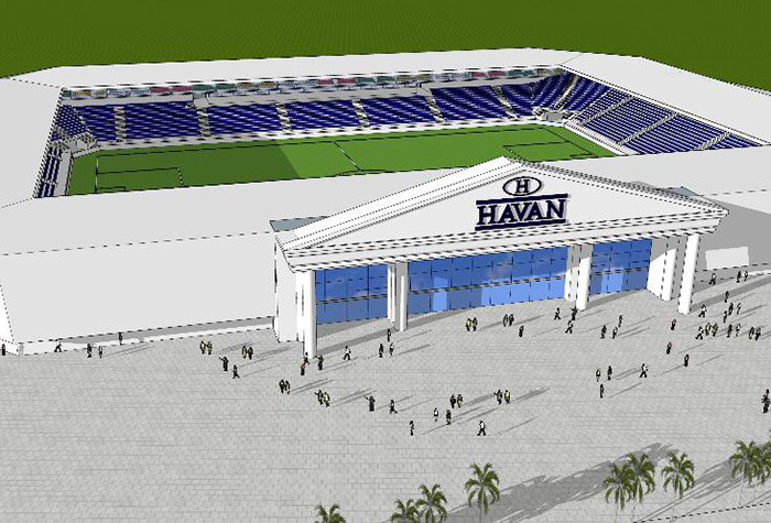 Primeiro projeto da Arena Havan