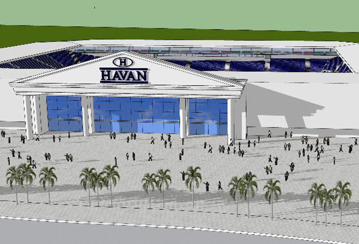 Primeiro projeto da Arena Havan