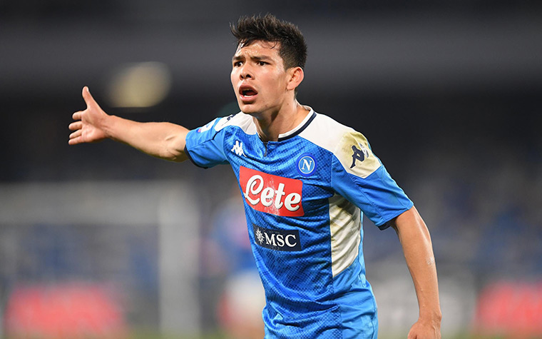 Hirving Lozano - mexicano (meia do Napoli) - Contrato com o clube italiano até junho de 2023 - Valor de mercado: 35 milhões de euros (R$ 184,1 milhões)