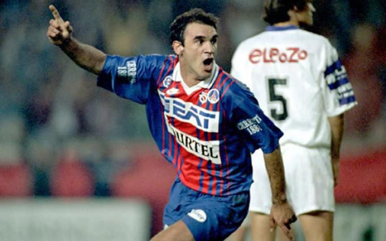 Ricardo Gomes atuou no PSG entre 1991 e 1995. São 144 jogos, 16 gols e uma assistência. Conquistou quatro títulos.