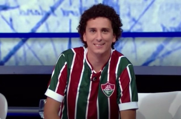 O humorista Rafael Portugal conta com 3,6 milhões de seguidores em seu Instagram e é torcedor do Fluminense. 
