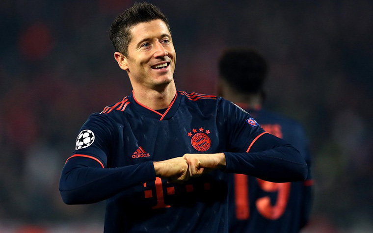 1º lugar: Robert Lewandowski: 52 pontos