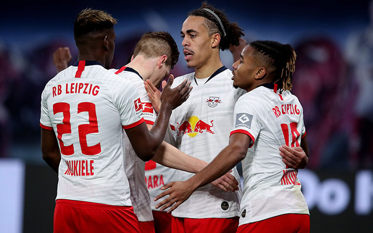 RB Leipzig - Pontos: 50 / Jogos:25  / Vitórias: 14/ Empates: 8 / Derrotas: 3 / Gols: 62