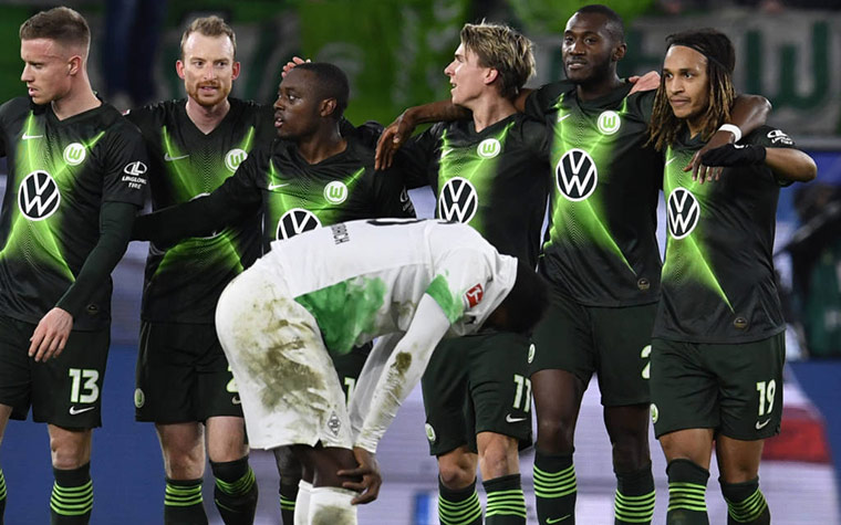 Wolfsburg - Pontos: 36 / Jogos:25  / Vitórias:9 / Empates:  9/ Derrotas: 7 / Gols: 34