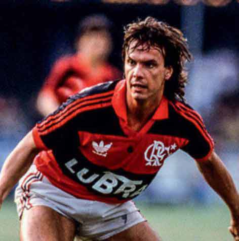 07/04/1993 - Flamengo 8 x 2 Minervén/VEN - Gols do Flamengo: Wilson Gottardo (2), Gaúcho (foto), Djalminha, Marcelinho Carioca, Nélio, Marquinhos e Nílson 