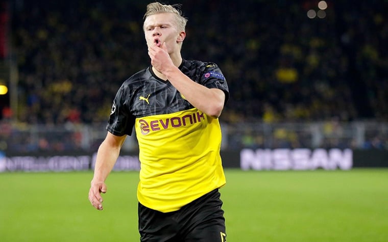 3º - Erling Haaland (Borusssia Dortmund) - 28 gols – 48,5 pontos.
