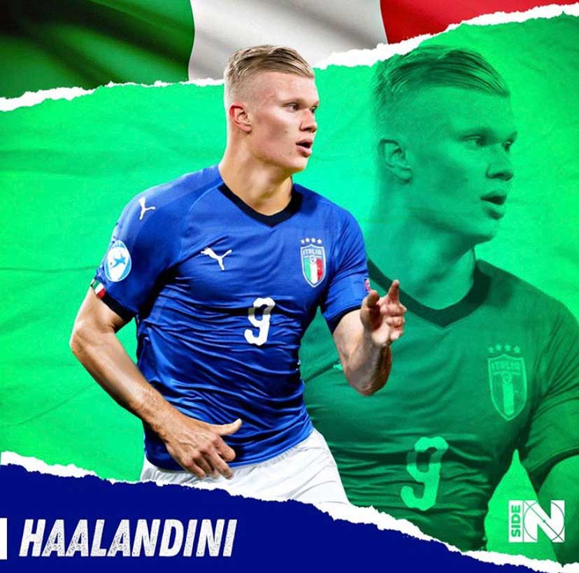 E se Erling Haaland fosse italiano?