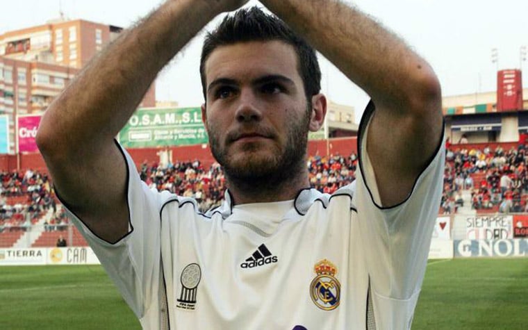 Juan Mata - Ainda na base, foi repassado ao Castilla pelo Real Oviedo. No time B do Real Madrid, fez 39 jogos e 10 gols, antes de ser transferido para o Valencia.