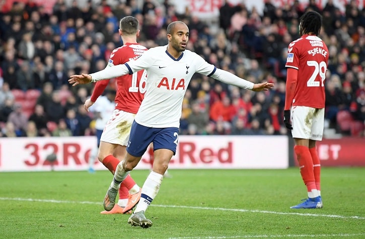 O Tottenham-ING ainda deve R$ 2,340 milhões ao São Paulo referentes ao mecanismo de solidariedade da Fifa em decorrência da compra de Lucas Moura, formado pelo Tricolor, junto ao PSG, em janeiro de 2018.